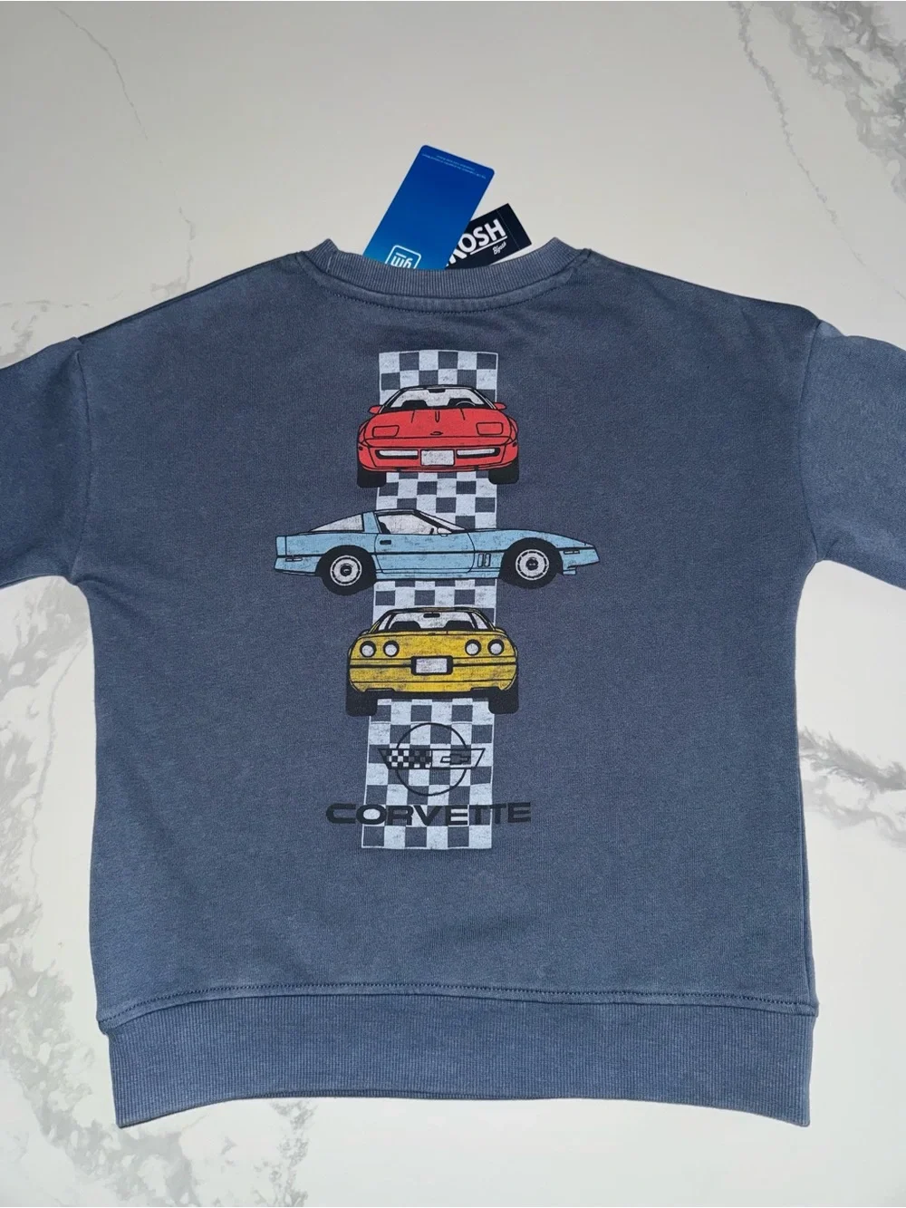 OshKosh Boys Corvette Pullover Sweatshirt Size 6